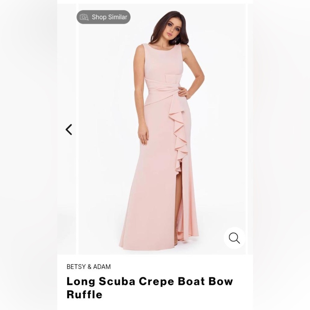 Betsy & Adam light pink dress
